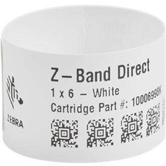 HC100, Wristband, Polypropylene, 1x11in (25.4x279.4mm); Direct thermal, Z-Band Direct, Adhesive closure, HC100 cartridge, 200/roll, 6/box, Purple — alternate view 4
