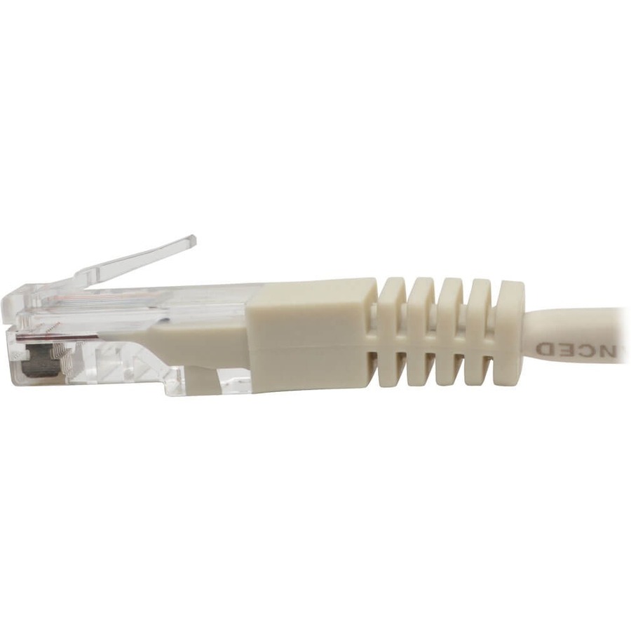 Eaton Tripp Lite Series Cat5e 350 MHz Molded (UTP) Ethernet Cable (RJ45 M/M), PoE - White, 7 ft. (2.13 m)