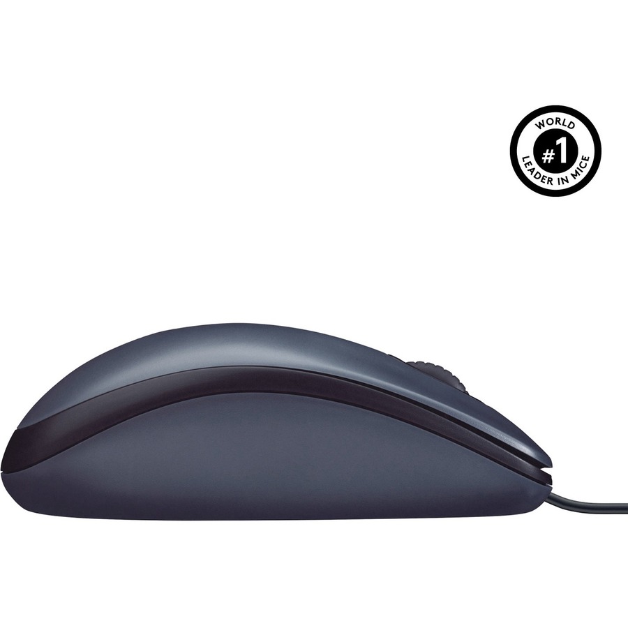 LOGITECH B100 MOUSE USB CABLATO 3 PULSANTI UNIVERSALE PLUG AND PLAY WINDOWS  MAC