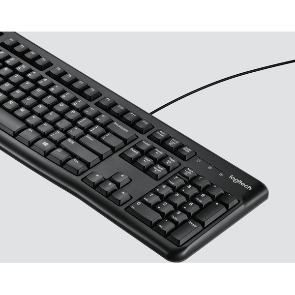 LOGITECH MK120 USB Wired Desktop Keyboard and Mouse Combo