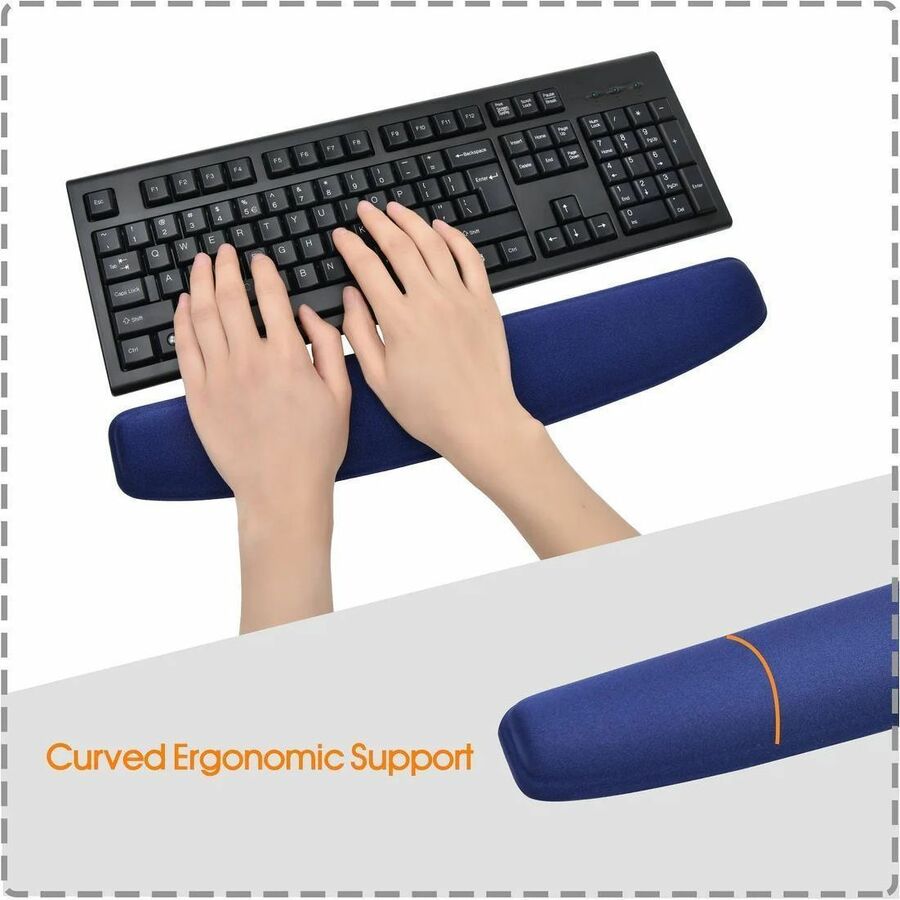 First Base MP-124 Contour Keyboard Wrist Rest