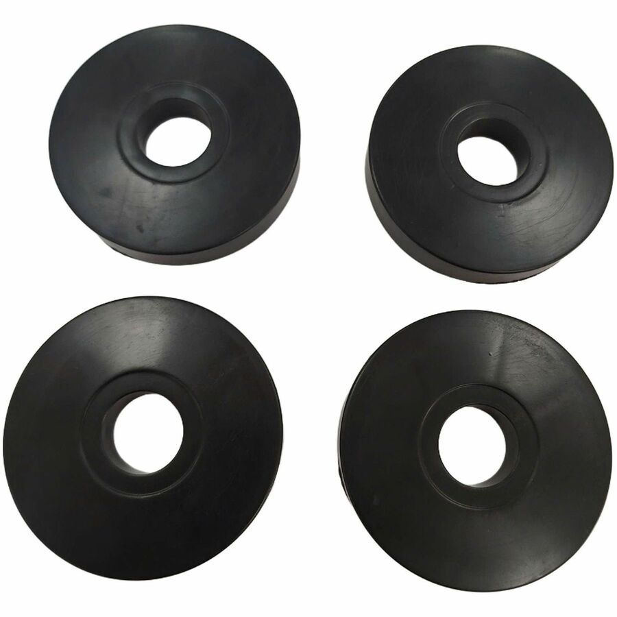 Lorell - Kit de roulettes pour &eacute;tag&egrave;res industrielles en fil m&eacute;tallique