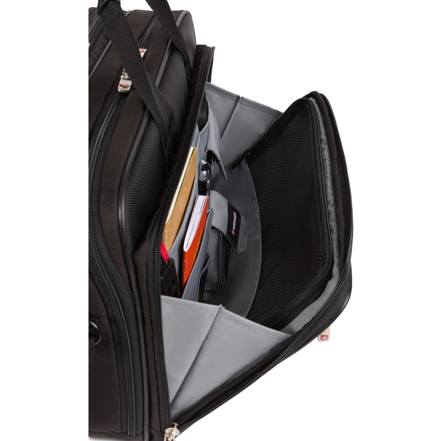 WENGER & SWISSGEAR BY GROUP III WENGER MAINFRAME CASE TRIPLE GUSS 15.6IN LAPTOP BLACK — alternate view 4