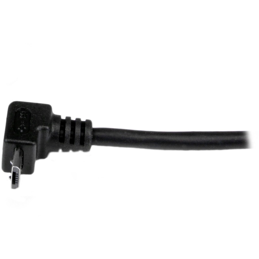 StarTech 1m Micro USB Cable - A to Up Angle Micro B