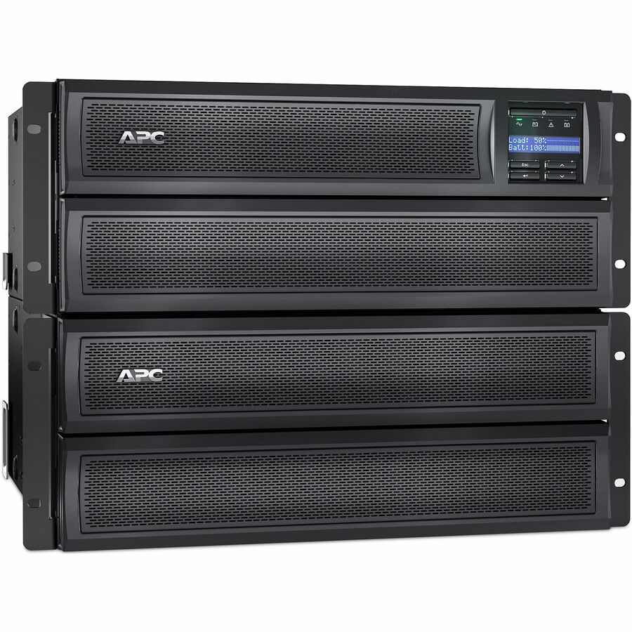 APC Smart-UPS X, Line Interactive, 2000VA, Rack/tower convertible 4U, 100V-127V, 6x 5-15R+3x 5-20R+1x L5-20R NEMA, NMC, Extended runtime, Short depth