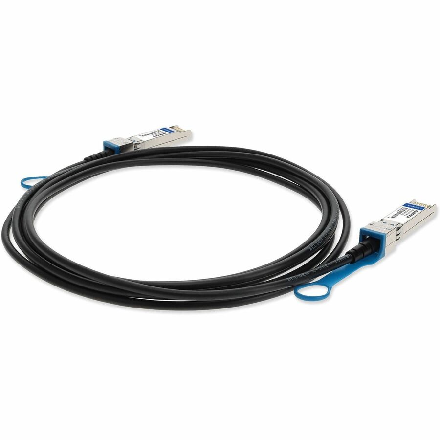 AddOn Cisco&reg; SFP-H10GB-CU1M to Dell Force10&reg; CBL-10GSFP-DAC-1M Compatible TAA Compliant 10GBase-CU SFP+ to SFP+ Direct Attach Cable (Passive Twinax, 1m)