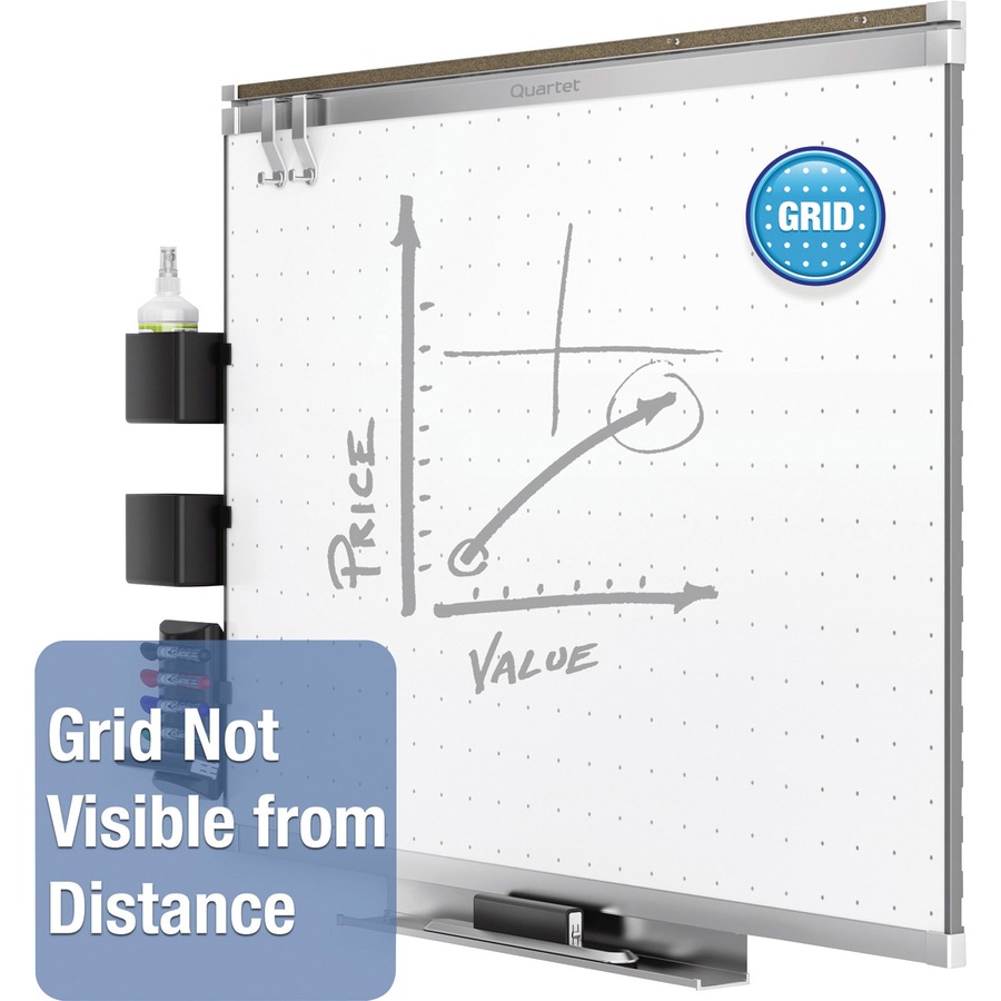 Prestige 2 Connects Marker Caddy w/ 4 Dry-Erase Markers & 1 Eraser