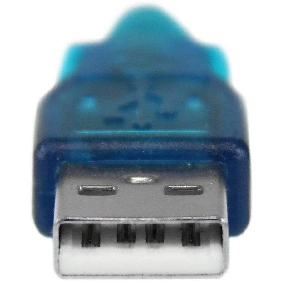 StarTech 17in (43cm) 1-Port USB to Serial Adapter Cable, USB-A to DB9 RS232, USB to RS232 Adapter, Prolific Chipset - M/M