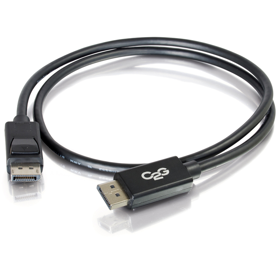 C2G 25ft Ultra High Definition DisplayPort Cable with Latches - 8K DisplayPort Cable - M/M