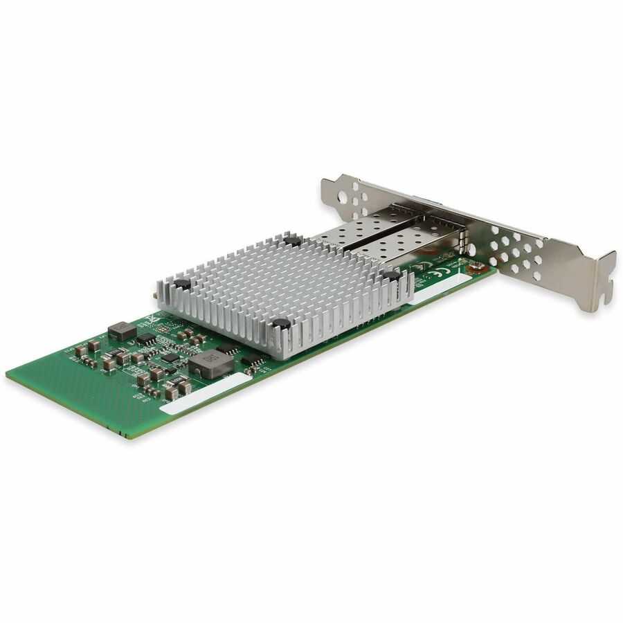 AddOn QLE3242-LR-CK-AO dual 10 Gb SFP+ PCIe x8 fiber adapter card — alternate view 4