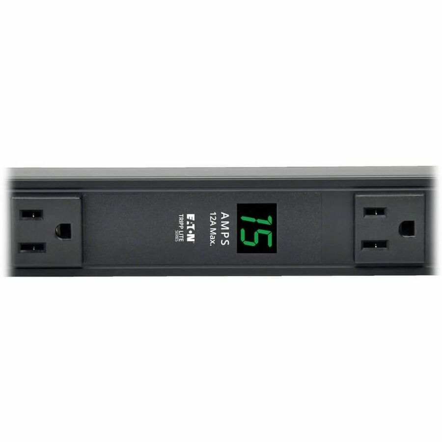 Tripp Lite by Eaton PDU 1.5kW Single-Phase Local Metered PDU 100-127V Outlets (14 5-15R) 5-15P 15 ft. (4.57 m) Cord 0U Vertical 36 in.