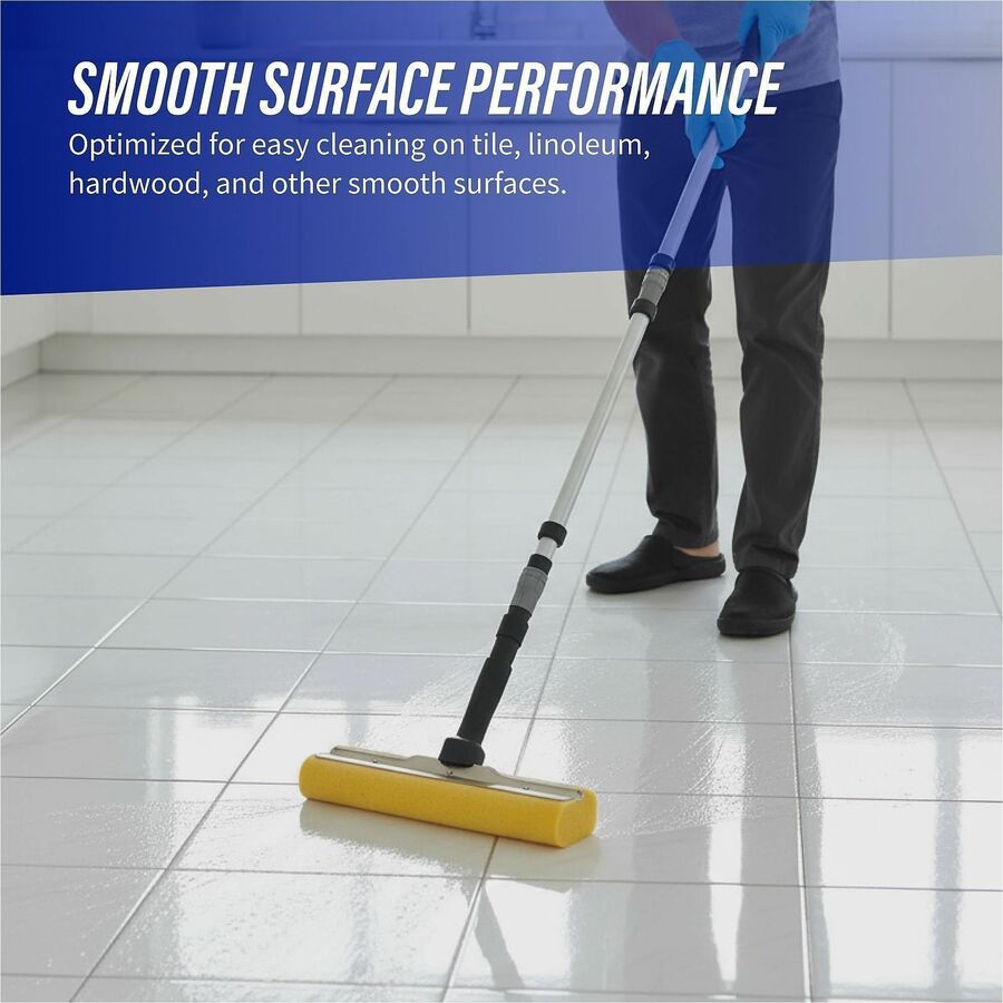 Genuine Joe Roller Sponge Mop Refill - Natural - 1 Each