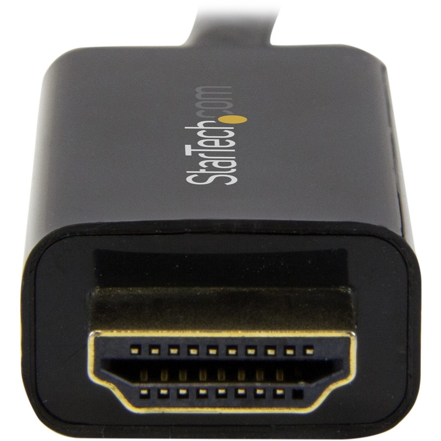 StarTech.com Mini DisplayPort to HDMI Converter Cable - 6 ft (2m) - 4K - Eliminate clutter by connecting your PC directly to an HDMI display with a 6ft cable - Mini DisplayPort to HDMI converter - Mini DisplayPort to HDMI cable - mDP to HDMI - Mini Displa - AV Cables - STCMDP2HDMM2MB