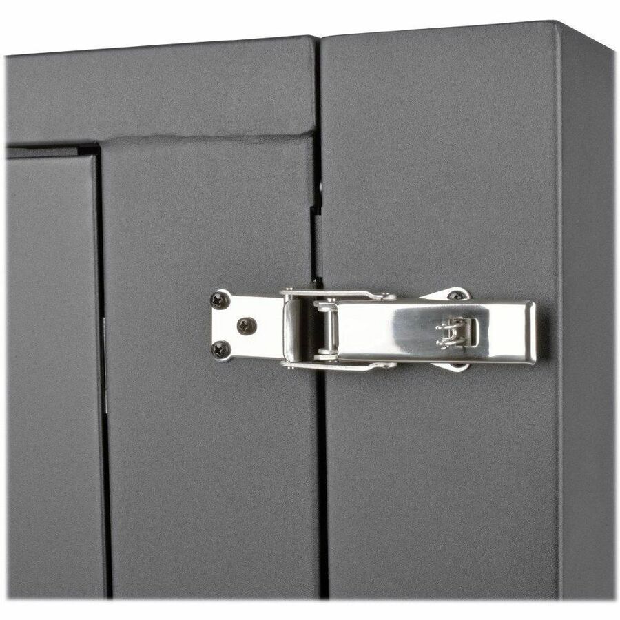 Tripp Lite by Eaton SmartRack 12U Server-Depth Wall-Mount Small Rack Enclosure Clear Acrylic Window Hinged Back