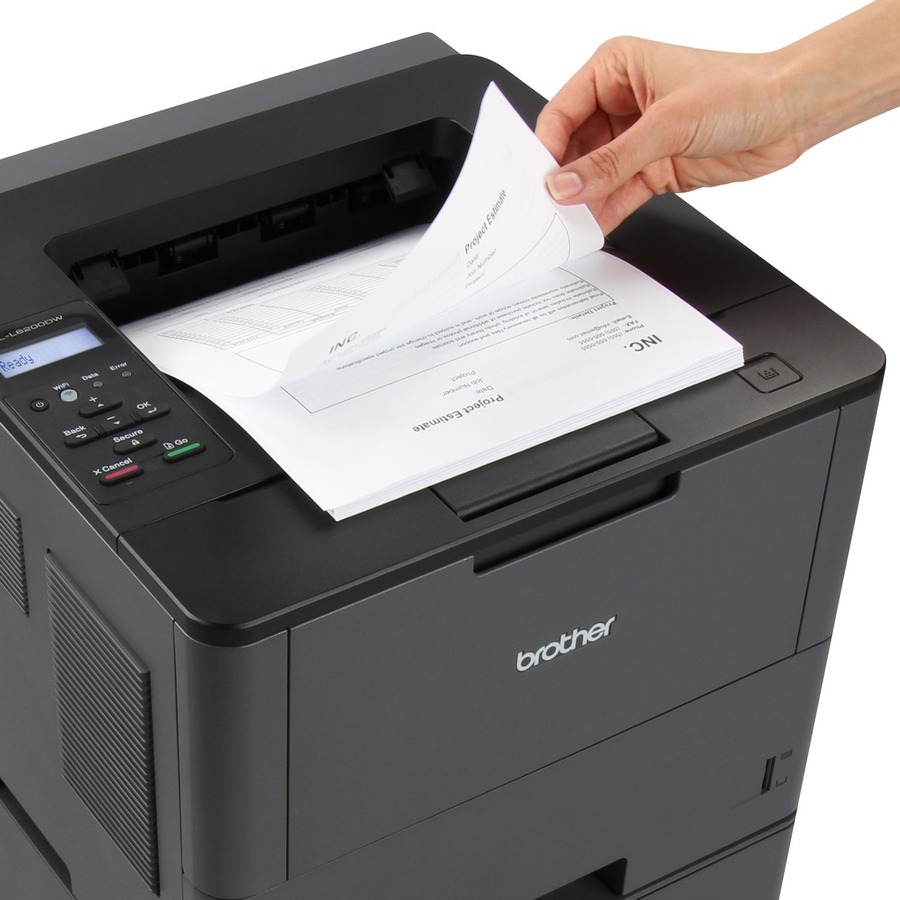 Brother Business Laser Printer HL-L6200DWT - Monochrome - Duplex Printing