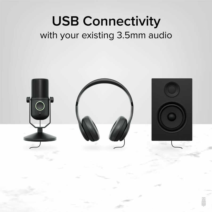 Plugable USB Audio Adapter with 3.5mm Speaker