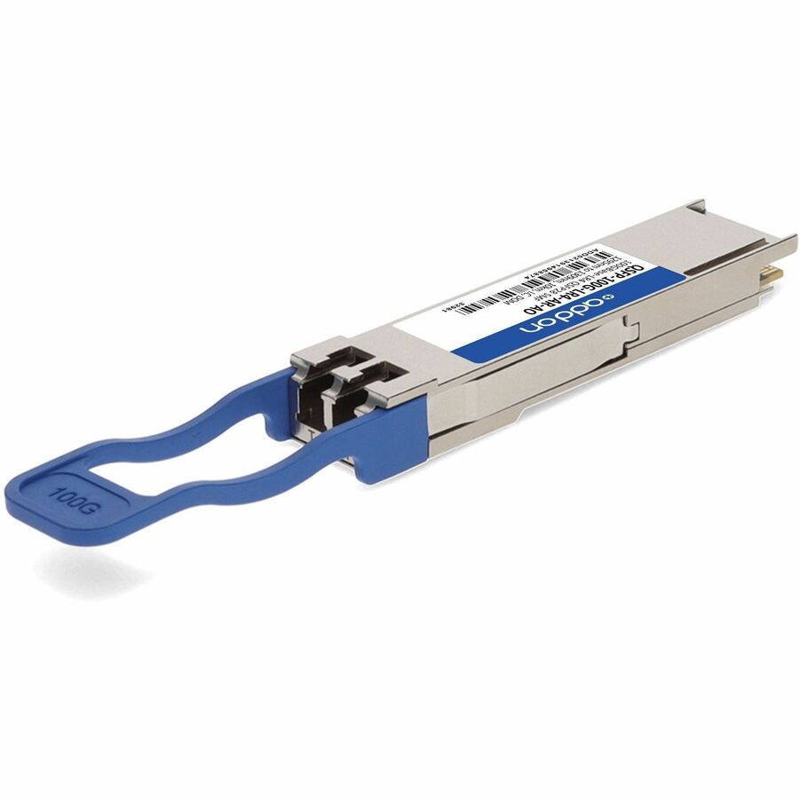 AddOn QSFP-100G-LR4 QSFP28 100G hot-swappable transceiver with MPO connector — alternate view 4