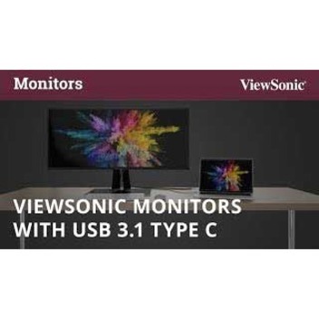 ViewSonic VP2771 27-Inch Premium IPS 1440p Monitor with Advanced Ergonomics, ColorPro 100% sRGB Rec 709, 14-bit 3D LUT, Eye Care, 60W USB C, HDMI, DP Daisy Chain for Home and Office