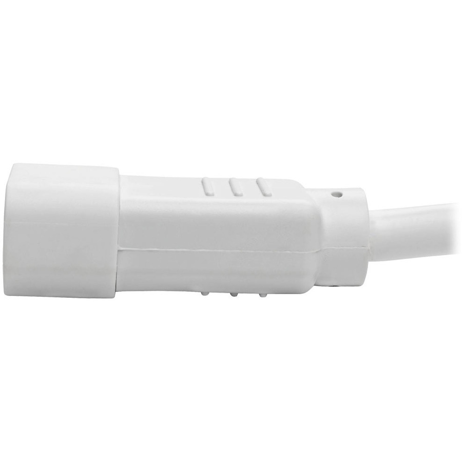 Tripp Lite by Eaton Power Cord C14 to C15 - Heavy-Duty 15A 250V 14 AWG 6 ft. (1.83 m) White