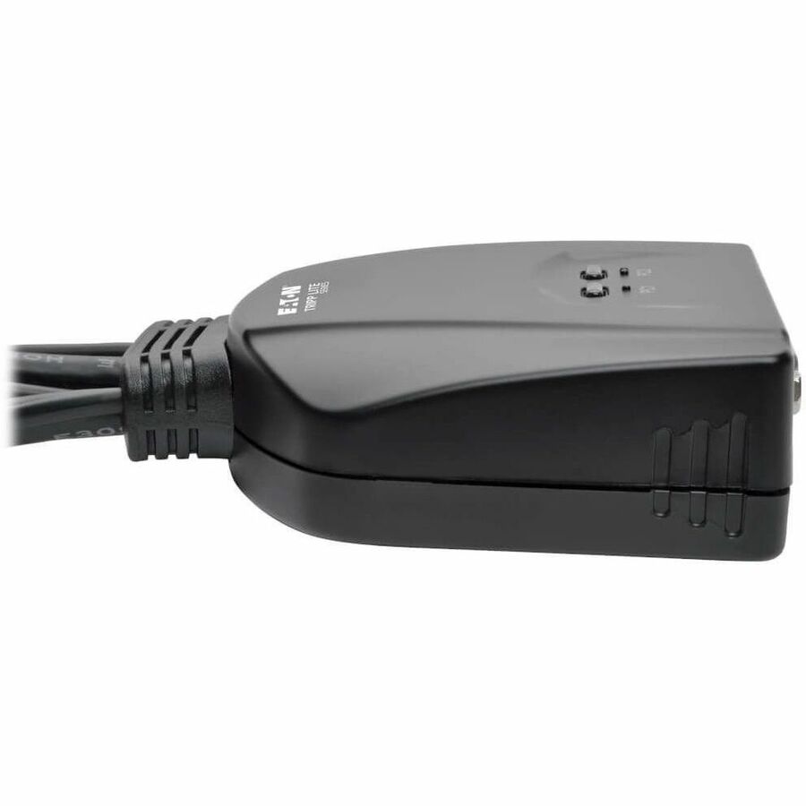 Tripp Lite by Eaton 2-Port USB/VGA Cable KVM Switch with Cables and USB Peripheral Sharing