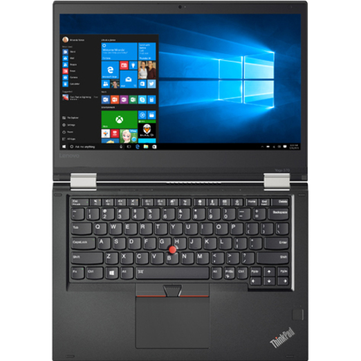 Lenovo ThinkPad Yoga 370 20JH0026US 13.3" Touchscreen 2 in 1 Notebook - 1920 x 1080 - Intel Core i5 7th Gen i5-7200U Dual-core (2 Core) 2.50 GHz - 8 GB Total RAM - 512 GB SSD - Black