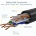 StarTech.com 9ft CAT6 Ethernet Cable - Black Snagless Gigabit - 100W PoE UTP 650MHz Category 6 Patch Cord UL Certified Wiring/TIA - 9ft Black CAT6 Ethernet cable delivers Multi Gigabit 1/2.5/5Gbps & 10Gbps up to 160ft - 650MHz - Fluke tested to ANSI/TIA-5