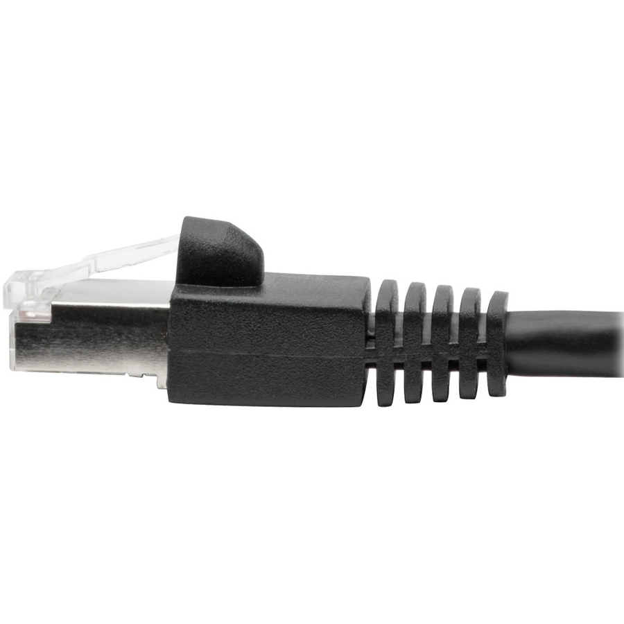 Tripp Lite by Eaton Cat6a 10G Snagless Shielded STP Ethernet Cable (RJ45 M/M) PoE Black 7 ft. (2.13 m)