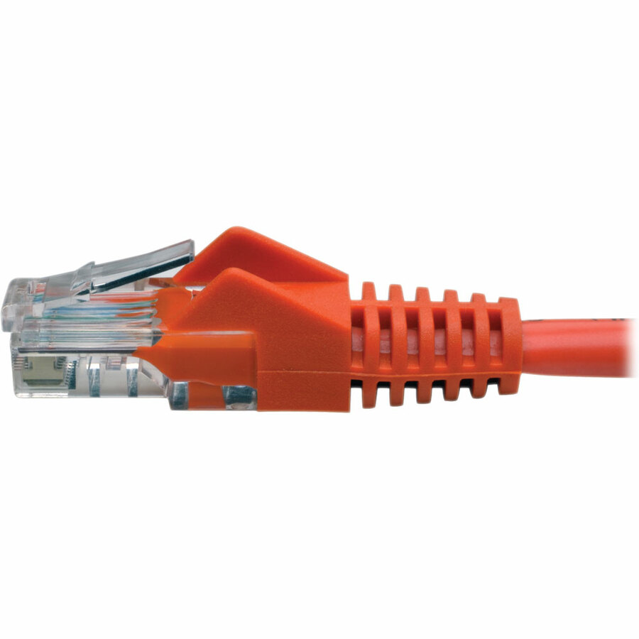 Tripp Lite by Eaton Cat5e 350 MHz Snagless Molded (UTP) Ethernet Cable (RJ45 M/M) PoE - Orange 6 ft. (1.83 m)