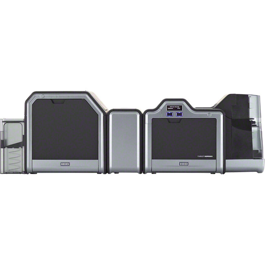 HID HDP5000 Double Sided Dye Sublimation/Thermal Transfer Printer - Color - Card Print - Ethernet - USB