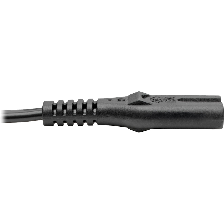 Tripp Lite by Eaton European Computer Power Cord C7 to Schuko 2.5A 250V 18 AWG 6 ft. (1.83 m) Black