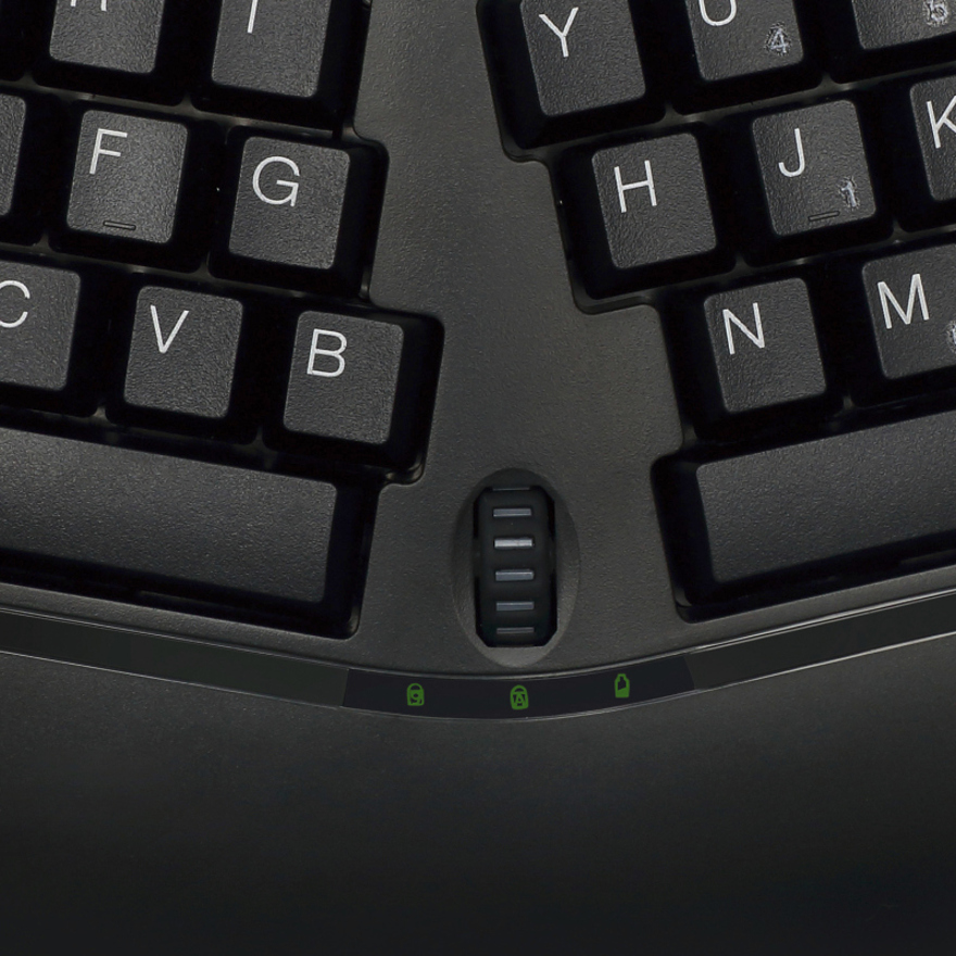 Adesso Tru-Form Wireless Ergo Mini Keyboard & Mouse