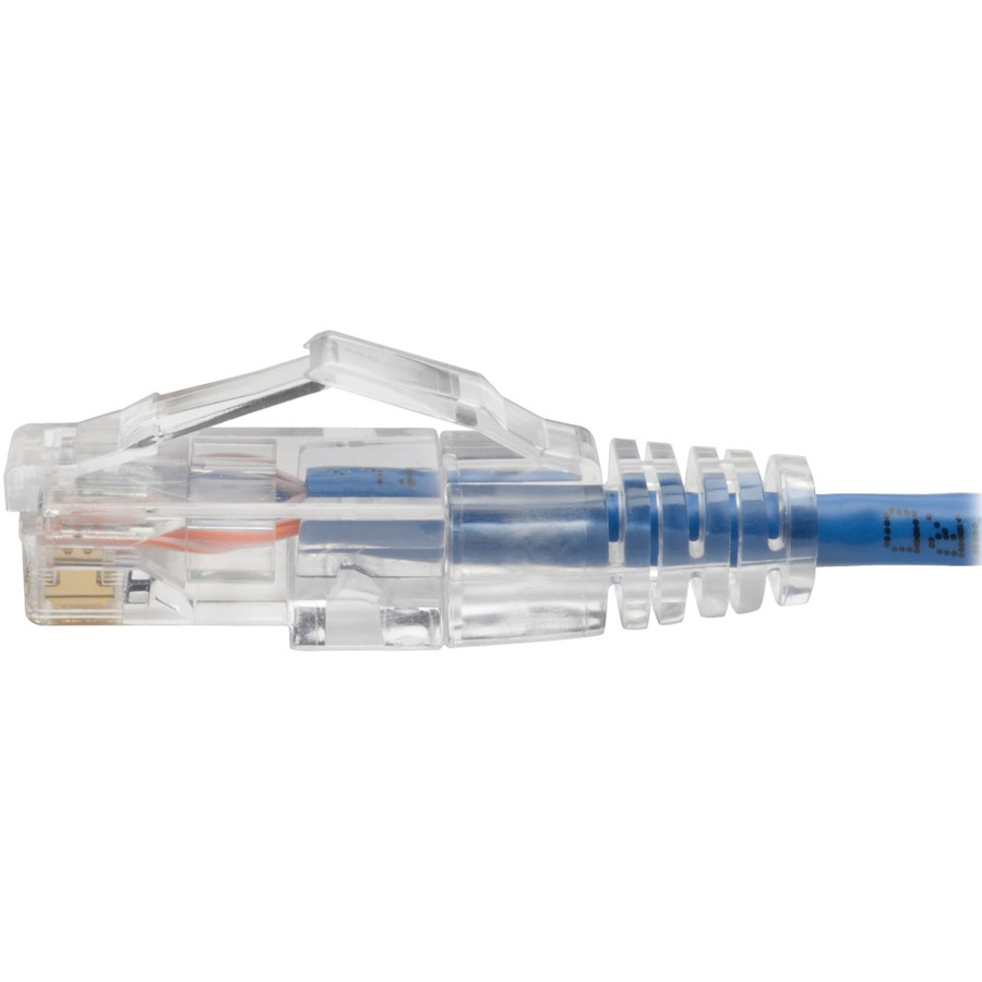 Tripp Lite by Eaton Cat6 Gigabit Snagless Slim UTP Ethernet Cable (RJ45 M/M) PoE Blue 6-in. (15.24 cm)