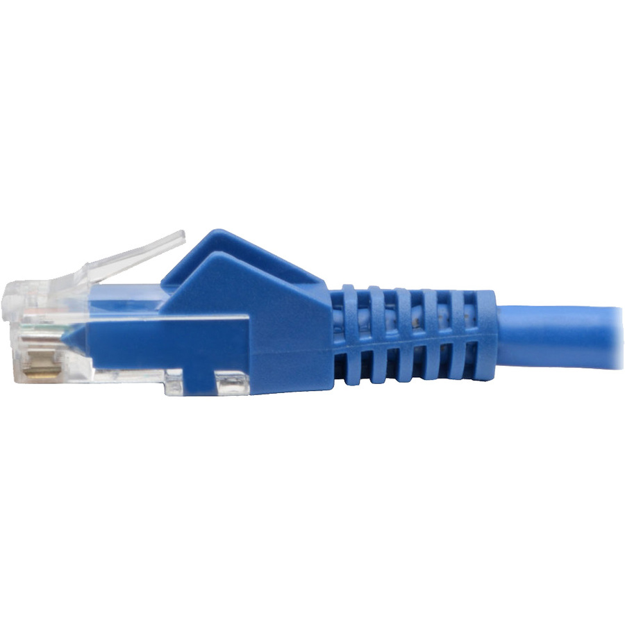 Tripp Lite by Eaton Cat6 Gigabit Snagless Molded (UTP) Ethernet Cable (RJ45 M/M) PoE Blue 6-in. (15.24 cm)
