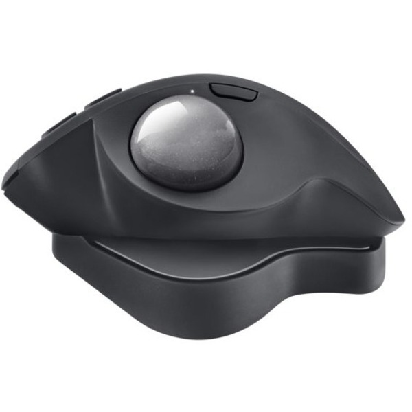 LOGITECH MX ERGO Wireless Trackball - Optical - Wireless - Bluetooth/Radio Frequency - Graphite - USB - Trackball, Scroll Wheel - 8 Button(s) - Right-handed Only