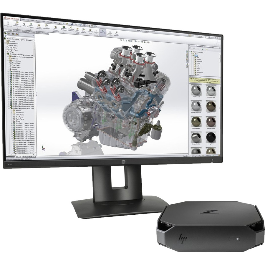 HP Z2 Mini G3 Workstation 2WX39UT Z2 Mini G3 Workstation - Newegg.com
