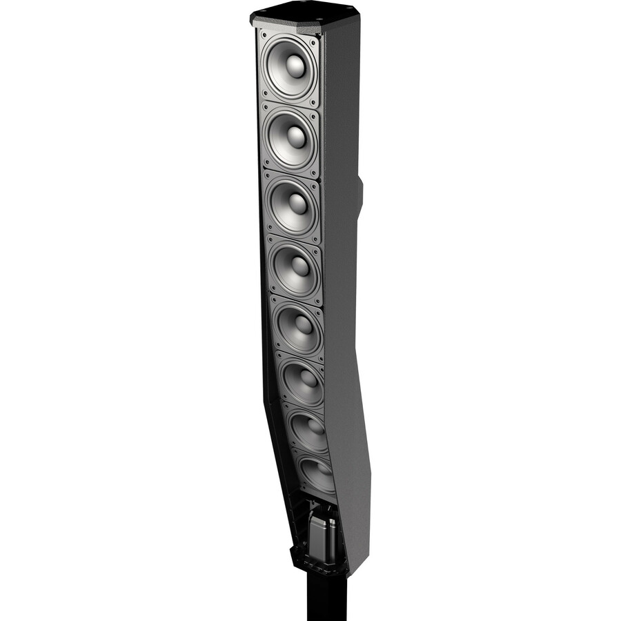Bosch EVOLVE 50 black column speaker system with 1,000 W output for portable event audio — alternate view 4