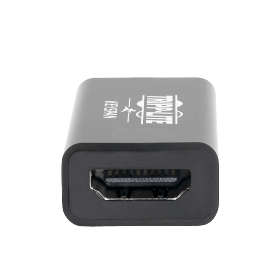 Tripp Lite by Eaton Keyspan Mini DisplayPort to HDMI Active Adapter/Video Converter (M/F) - 4K 60 Hz DP 1.2 HDCP 2.2 Black 6 in.
