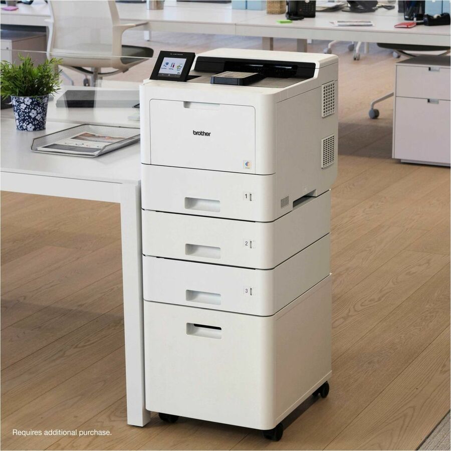 Brother CB-1010, 15.7" Printer Cabinet/Stand - 15.8" Height x 16.1" Width x 19.1" Depth - Floor Stand