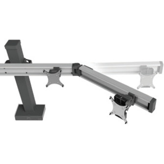 SUPPORTS FOUR MONITORS UP TO 24IN AND 30 LBS EACH. FRONT-ACCESS MOUNTING, ADJUST — alternate view 4
