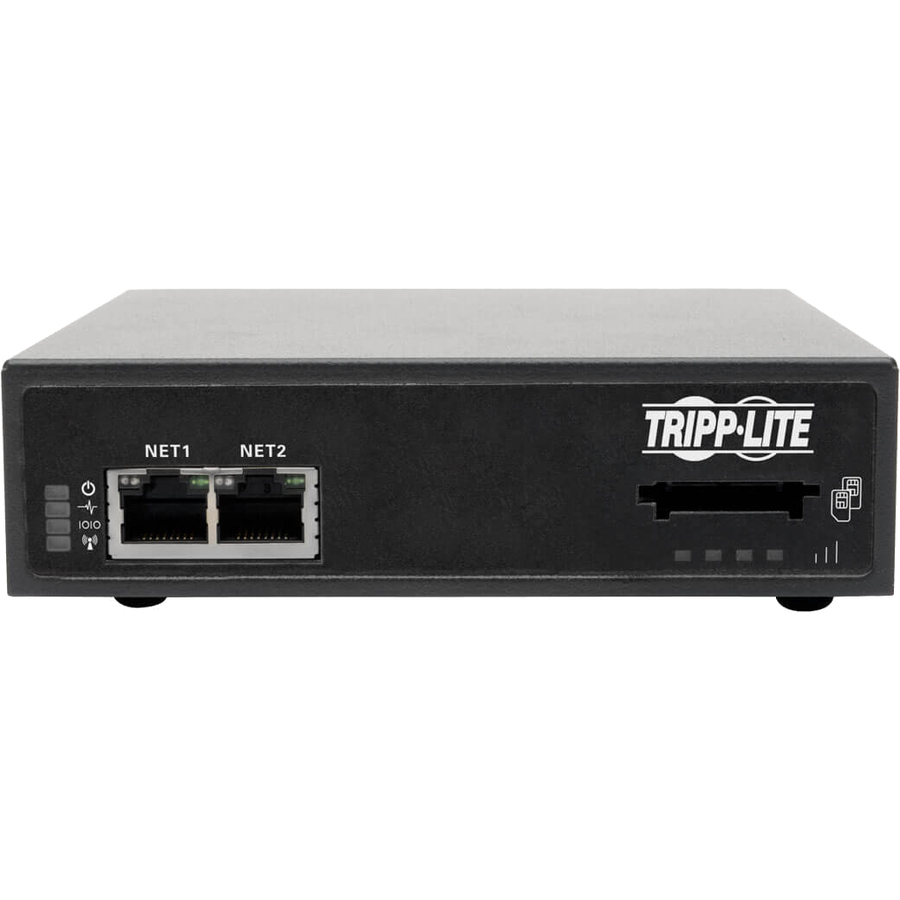 Tripp Lite by Eaton 4-Port Console Server with 4G LTE Cellular Gateway Dual GbE NIC 4Gb Flash and Dual SIM