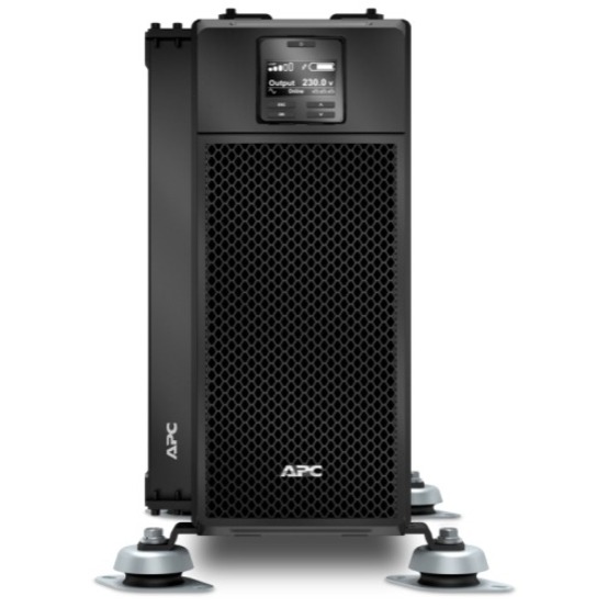 APC Smart-UPS On-Line, 6kVA/6kW, Rackmount 4U, 230V, 6x C13+4x C19 IEC outlets, Network Card+SmartSlot, Extended runtime, W/ rail kit, Marine