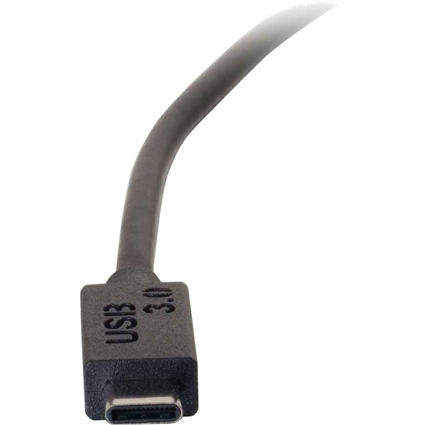 C2G 6 ft USB 3.0 Type-C to Standard-B cable for connecting USB-C hosts to legacy devices — alternate view 4