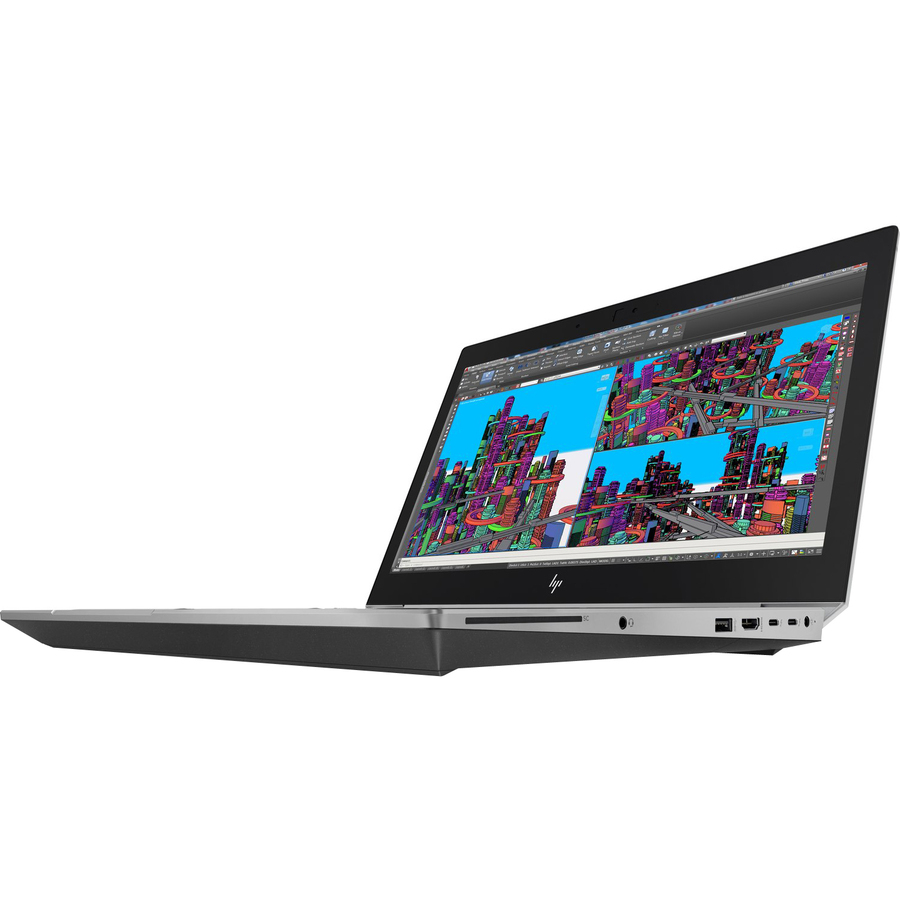 HP ZBook 15 G5 15.6" Mobile Workstation - Full HD - 1920 x 1080 - Intel Core i7 8th Gen i7-8750H Hexa-core (6 Core) 2.20 GHz - 16 GB Total RAM - 512 GB SSD - Turbo Silver