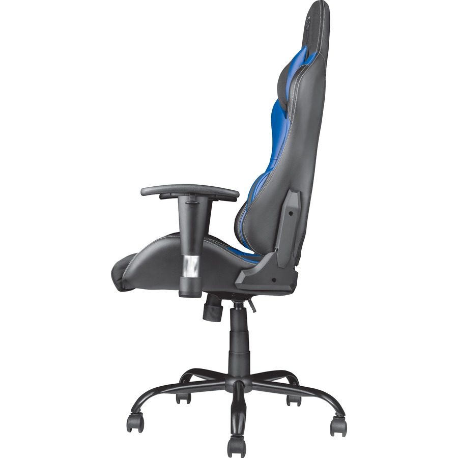 Trust Gxt 707b Resto Gaming Chair Blue Ergonomic Adjustable Gaming Chair Designed For Hours Of Comfortable Gaming Sessions Newegg Com