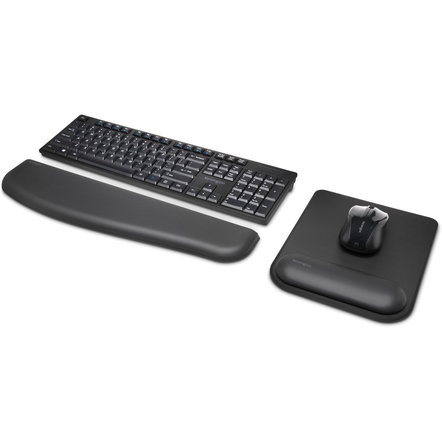 Kensington ErgoSoft Wrist Rest Mouse Pad - 0.83" x 7.68" Dimension - Gel - Skid Proof