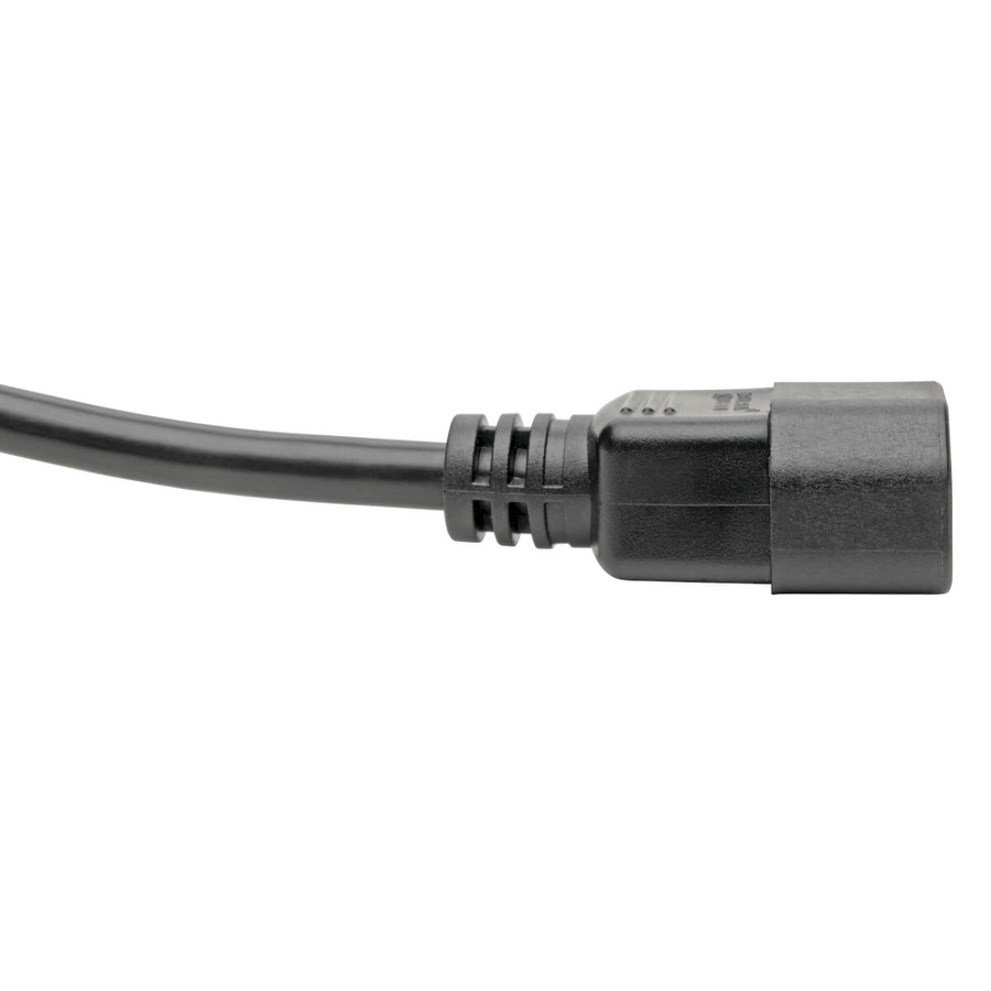 Tripp Lite by Eaton Power Extension Cord Locking C13 to C14 PDU Style - 10A 250V 18 AWG 6 ft. (1.83 m)