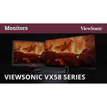 Viewsonic VX2458-mhd 23.6" Full HD LED Gaming LCD Monitor - 16:9 - Black Red_subImage_10