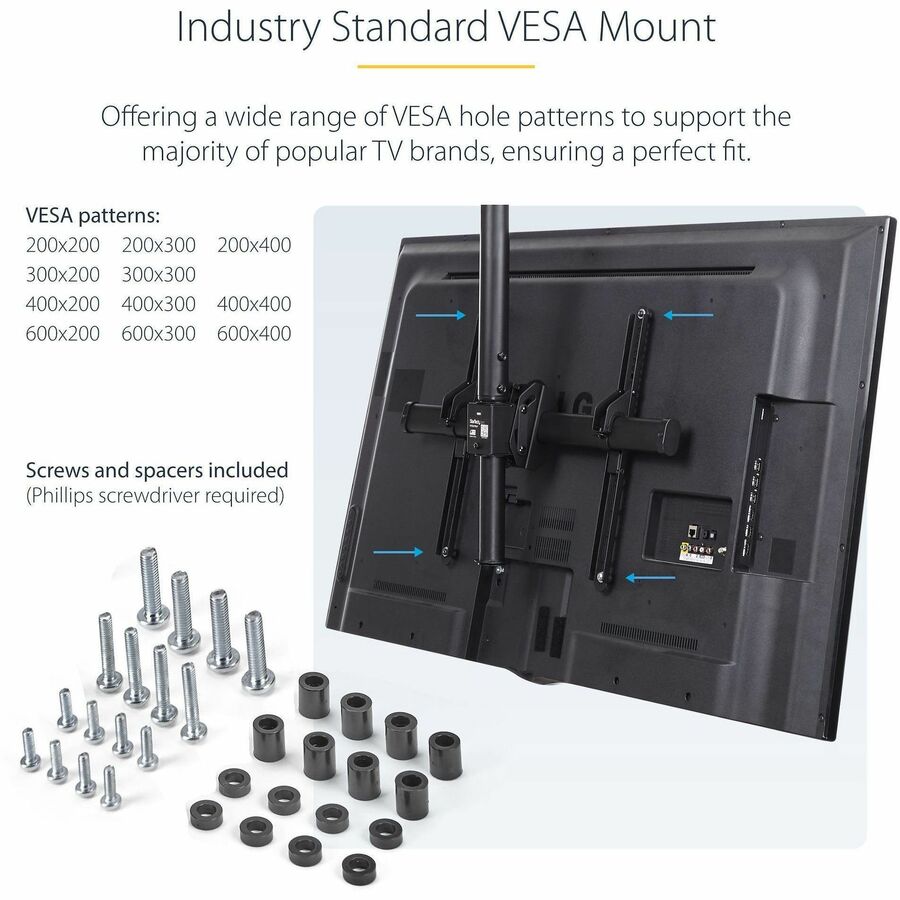 VESA Plate Designed for 200x200, 300x300, 400x400 Display Mount
