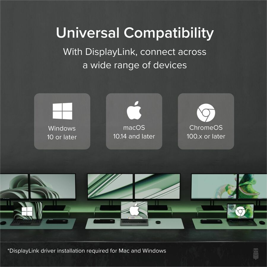 Plugable USB 3.0 Universal Laptop Docking Station for Windows and Mac