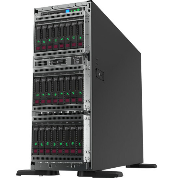 HPE ProLiant ML350 G10 4U Tower Server - 1 x Intel Xeon Silver 4210 2.20 GHz - 16 GB RAM - 12Gb/s SAS Controller